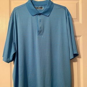Round tree and York performance polo shirt. Size 2XT